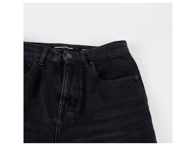 Saint Laurent Gerade Jeans Größe Schwarz - Ansicht 5
