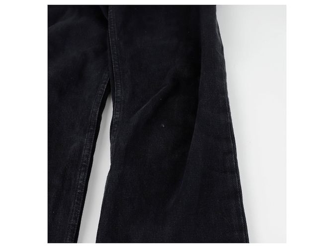 Saint Laurent Gerade Jeans Größe Schwarz - Ansicht 6
