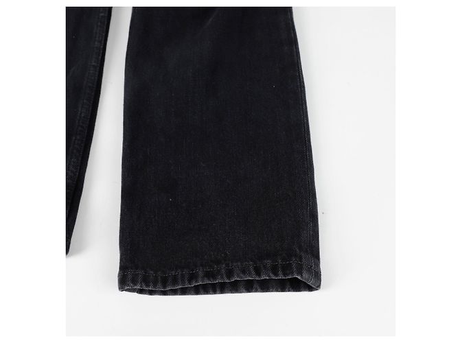 Saint Laurent Gerade Jeans Größe Schwarz - Ansicht 7