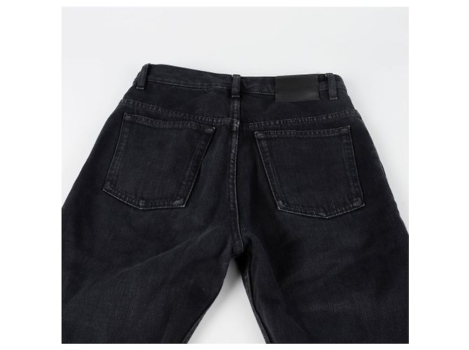 Saint Laurent Gerade Jeans Größe Schwarz - Ansicht 8