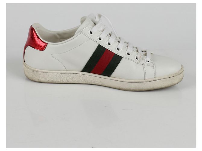 Gucci Ace Sneakers Taglia Bianco - vista 5