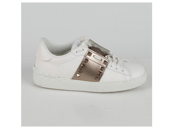 Valentino Baskets Rockstud Untitled Taille Blanc - vue 2