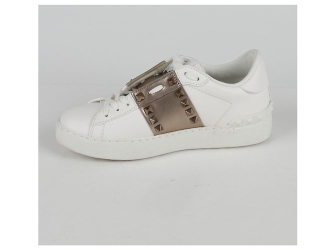 Valentino Baskets Rockstud Untitled Taille Blanc - vue 3