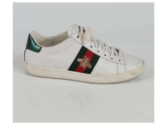 Gucci Ace Sneakers Bianco - vista 2