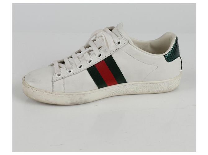 Gucci Ace Sneakers Bianco - vista 3