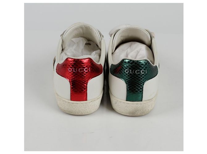 Gucci Ace Sneakers Bianco - vista 7