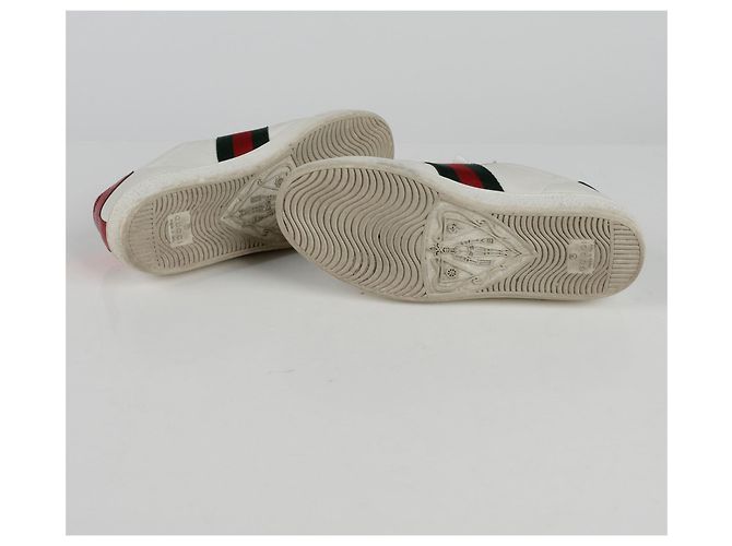 Gucci Ace Sneakers Bianco - vista 8