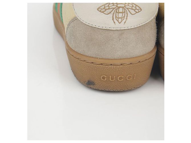 Gucci Sneakers GG Web Detail Giallo - vista 10