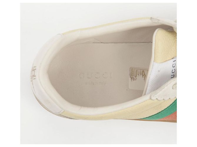Gucci Sneakers GG Web Detail Giallo - vista 15