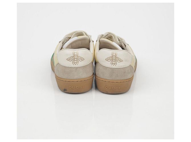 Gucci Sneakers GG Web Detail Giallo - vista 9