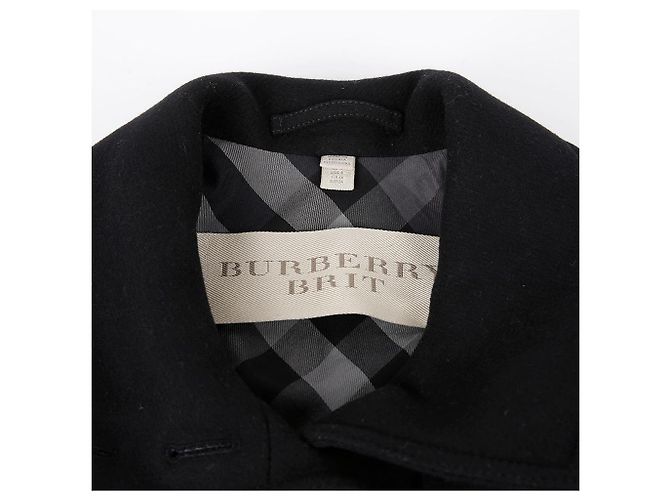 Burberry Abrigo Rushfield Talla Negro - vista 4