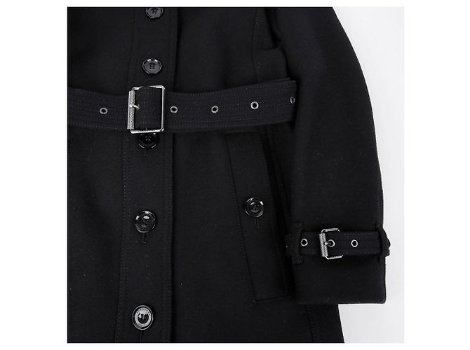 Burberry Abrigo Rushfield Talla Negro - vista 5