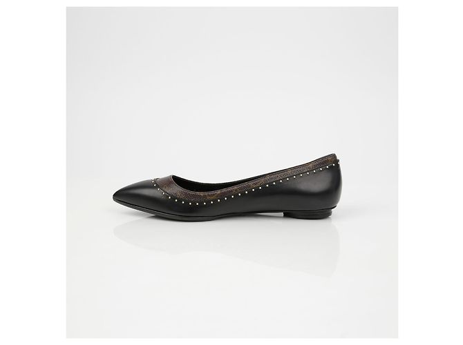 Louis Vuitton Größe der Ballerinas Schwarz - Ansicht 7