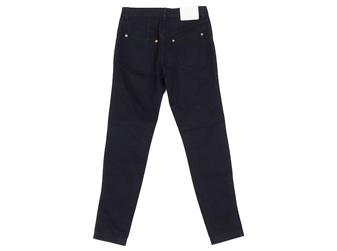 Louis Vuitton Denim-Hose mit Monogramm-Tasche Blau - Ansicht 2