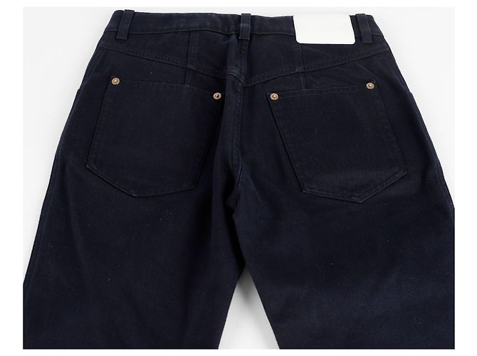 Louis Vuitton Denim-Hose mit Monogramm-Tasche Blau - Ansicht 9