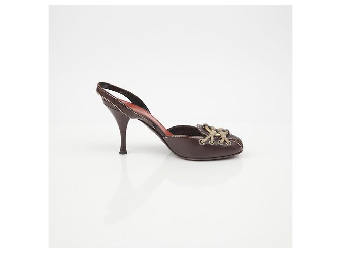 Saint Laurent Eve Pumps Größe Braun - Ansicht 7