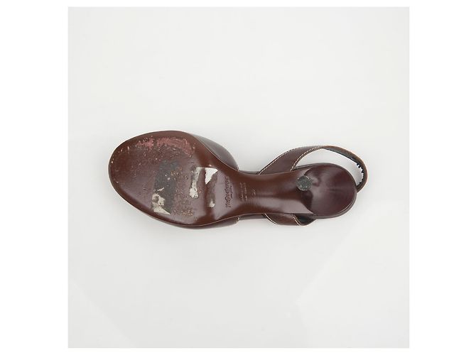 Saint Laurent Eve Pumps Größe Braun - Ansicht 9