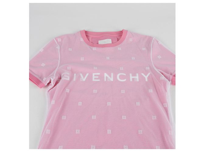 Givenchy Doppel-Lagen T-Shirt Größe XS Pink - Ansicht 3