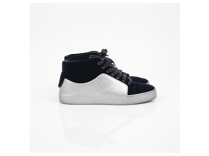 Chanel Sneakers alte Blu - vista 2