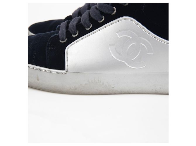 Chanel Sneakers alte Blu - vista 7