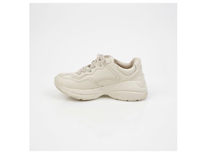 Gucci Sneakers Raiton Stampate Hawaii Bianco - vista 9