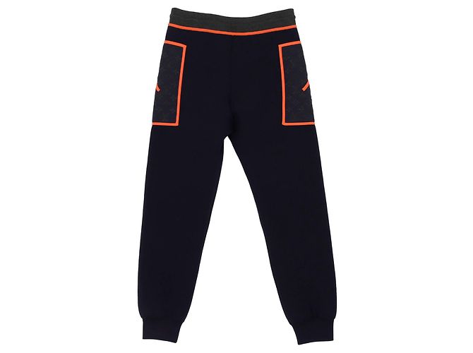 Louis Vuitton Jogginghosen mit lebhaftem Besatz Größe Blau - Ansicht 2