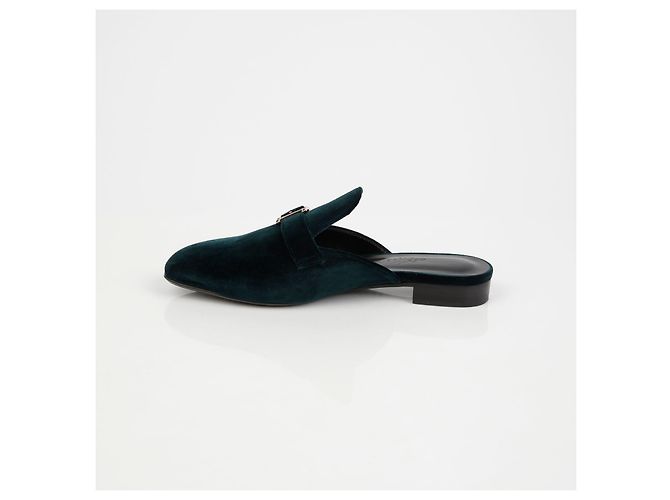Hermès Taglia Beauty Mule Verde - vista 8