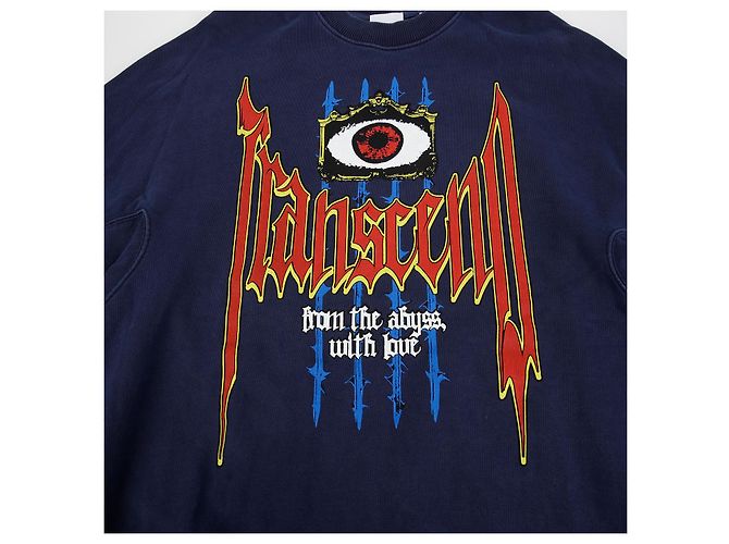 Burberry Größe des Grafik-Sweatshirts Blau - Ansicht 5