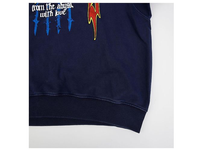 Burberry Größe des Grafik-Sweatshirts Blau - Ansicht 8