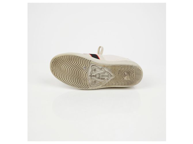 Gucci Sneakers Ace Banding Bianco - vista 11