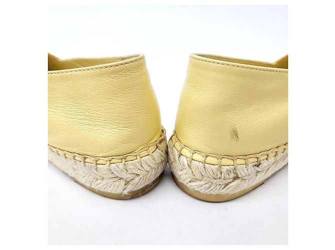 Chanel Espadrilles Gelb - Ansicht 3