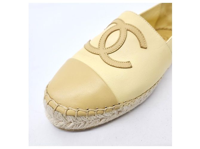 Chanel Espadrilles Gelb - Ansicht 5