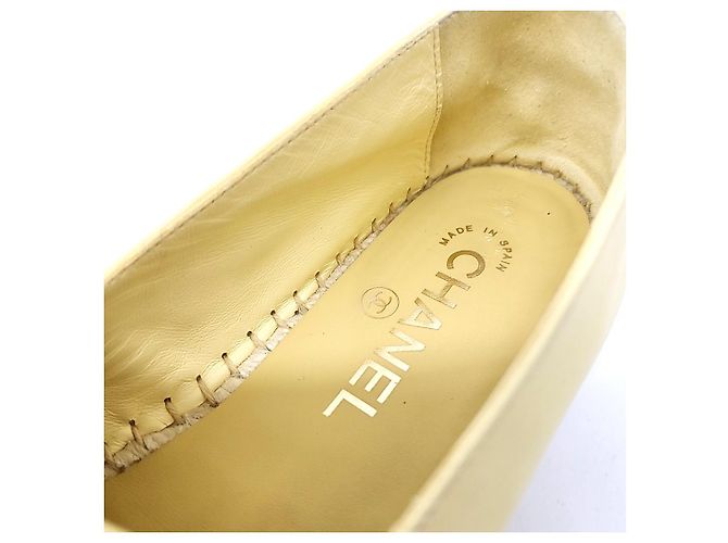 Chanel Espadrilles Gelb - Ansicht 6