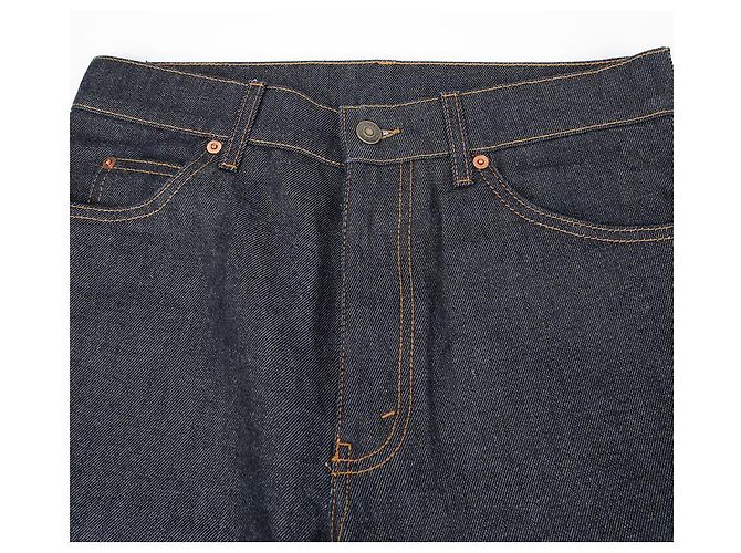 Gucci Jeans mit Umschlag Größe Blau - Ansicht 3