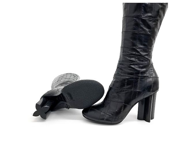 Botas Largas Louis Vuitton Negro - vista 4