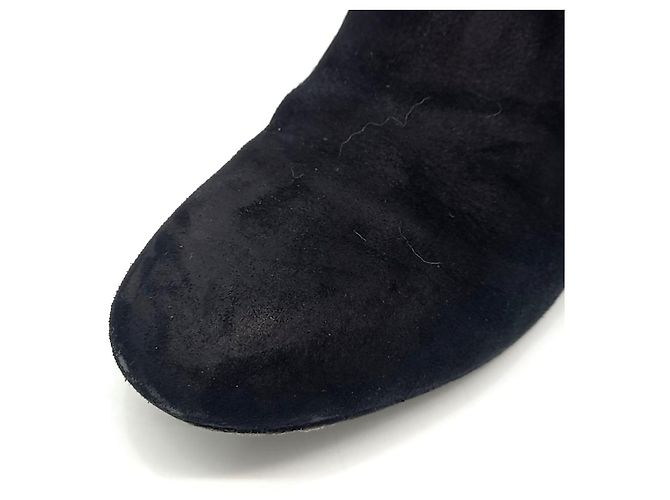 Botines de ante Valentino Negro - vista 5