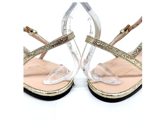 Gucci Marmont Sandalen Golden - Ansicht 3