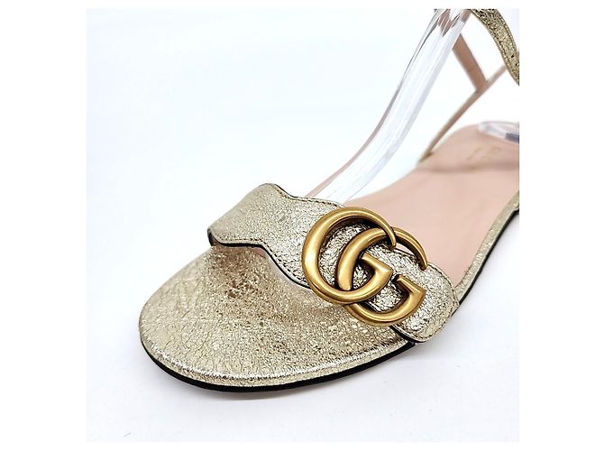 Gucci Marmont Sandalen Golden - Ansicht 5