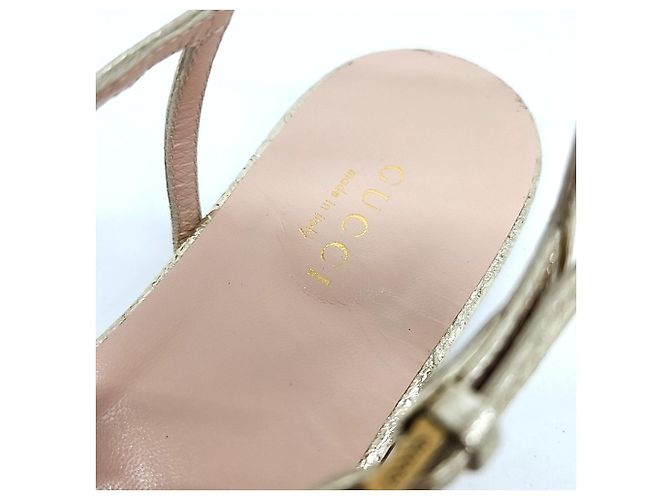 Gucci Marmont Sandalen Golden - Ansicht 6