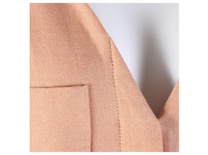 Chloé Chloe Leinenjacke Orange - Ansicht 4