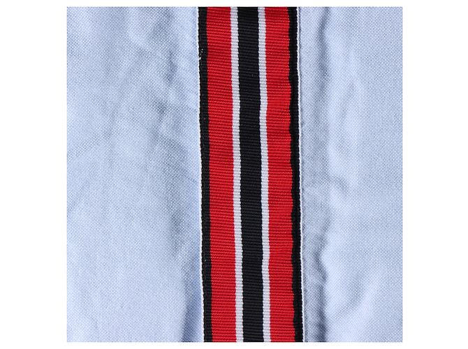 Camicia a Maniche Lunghe Burberry Blu - vista 4
