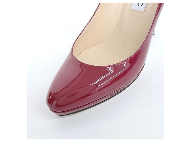 Lacklederschuhe von Jimmy Choo Rot - Ansicht 5