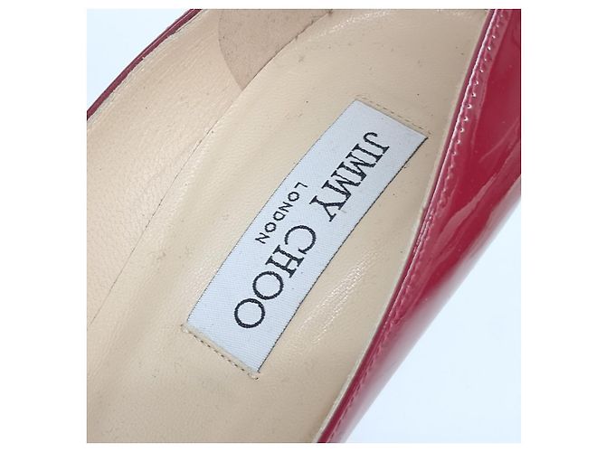 Lacklederschuhe von Jimmy Choo Rot - Ansicht 6