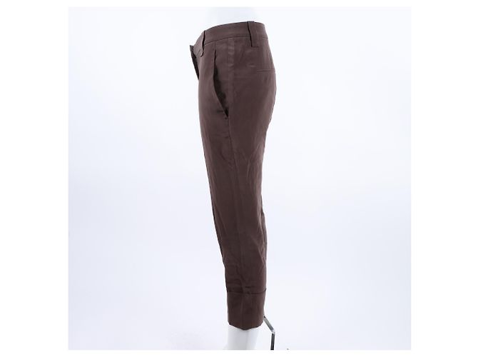 Pantalones Brunello Cucinelli Castaño - vista 2
