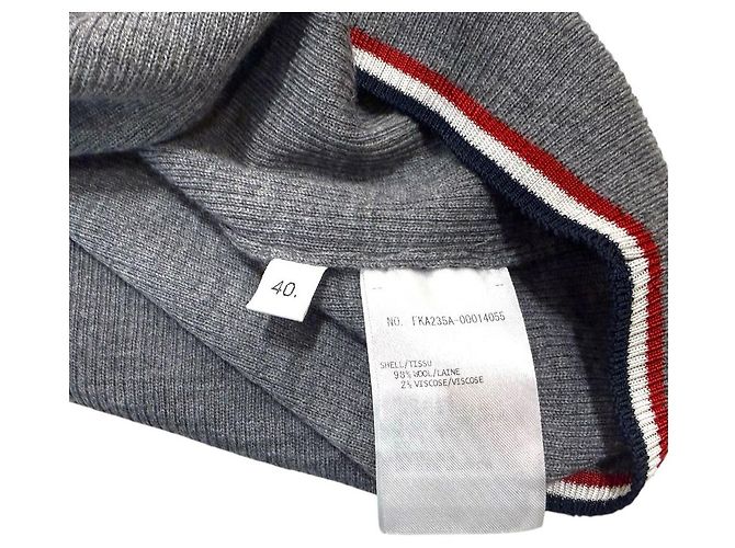 Thom Browne Größe Strickpullover mit Rollkragen aus Merinowolle für Damen Braun - Ansicht 5
