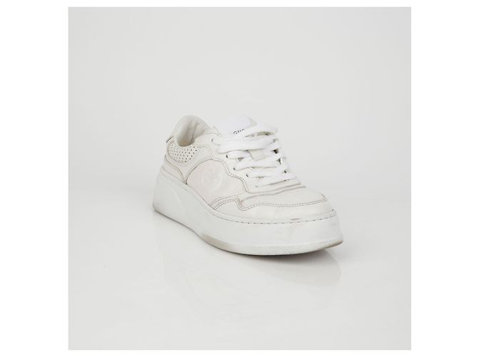 Gucci GG Präge-Sneaker Weiß - Ansicht 2