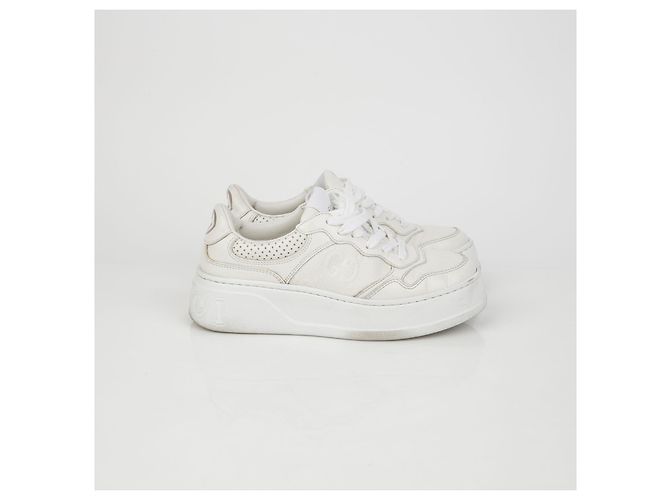 Gucci GG Präge-Sneaker Weiß - Ansicht 3