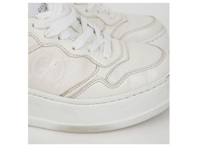 Gucci GG Präge-Sneaker Weiß - Ansicht 4