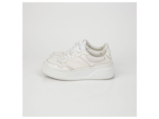 Gucci GG Präge-Sneaker Weiß - Ansicht 7