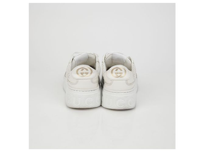 Gucci GG Präge-Sneaker Weiß - Ansicht 8